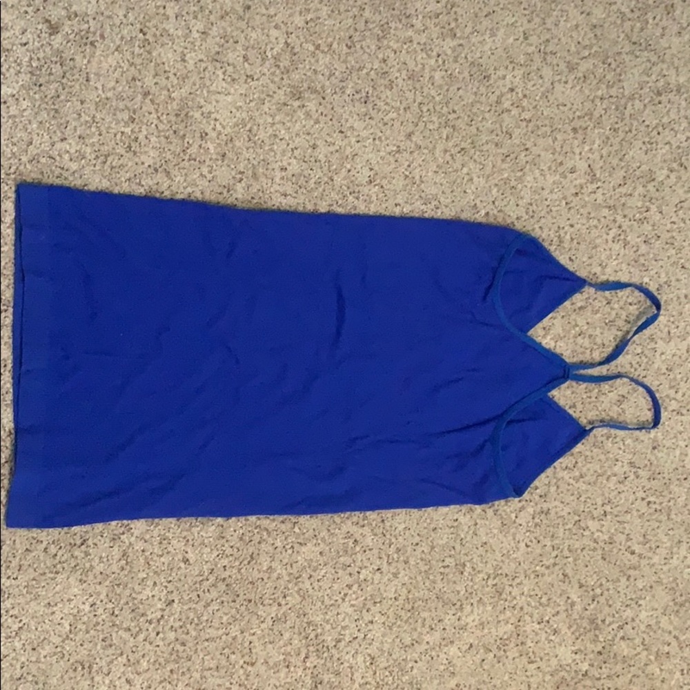 Blue tank top - Picture 2 of 2